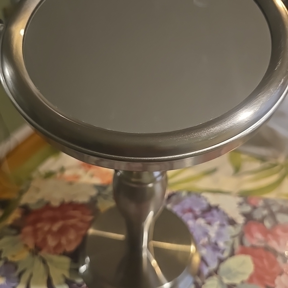 Silver Vanity Mirror